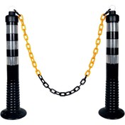 Resim İleri Trafik 75 x 8 cm Siyah Delinatör Seti 