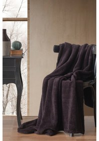 Resim Wellsoft Tv Battaniyesi Peluş Polar Ultra Yumuşak Battaniye 140x170 Cm Siyah 