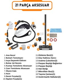 Resim Mogotech MG-101 Buharlı Temizlik Makinası 
