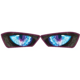 Resim Yamaha R25 Uyumlu Far Sticker 002 Çok Renkli 