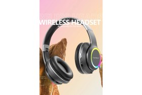 Resim Earldom B06 Rgb Kafaüstü Bluetooth Kulaklık - Siyah 