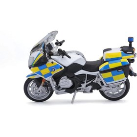 Resim Nessiworld Maisto 1:18 Polis Motorsikleti 