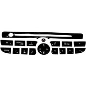 Resim ODAC Clio 3 Uyumlu Renault, Tuş Takımı, Tuş Koruma, Tuş Kaplama 