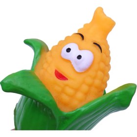 Resim Sevimli Mısır Sesli Köpek Oyuncağı 