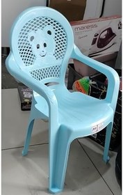 Resim 28 Cm Yerden Yükseklik, Panda Figürlü Dirsek Koymalı Yaslanmalı Mavi Çocuk Koltuğu, TYCC4E4A0399CD29302DBE600 