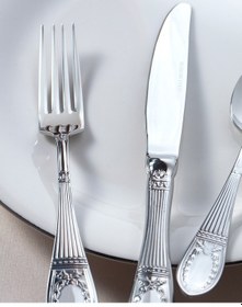 Resim Madame Coco La Papillion 84 Parça Çatal Bıçak Kaşık Seti - Silver Gri 