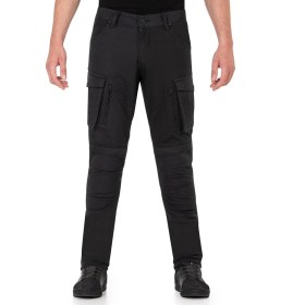 Resim Thebikerjeans Truva Cargo Black Korumalı Motosiklet Pantolonu Erkek 