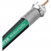 Resim Erse RG6U6 Tam Bakır Cu\u002Fcu Anten Kablosu 40 Mt 
