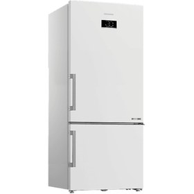 Resim Grundig GPKND 552 E Enerji Sınıfı 551 L Duo No-Frost Alttan Donduruculu Buzdolabı Beyaz 