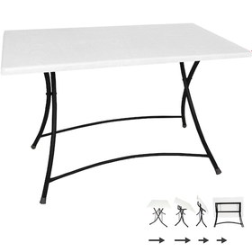 Resim Beymobilya Modern Katlanır Werzalit Tabla Masa (70X120) (520891565) 