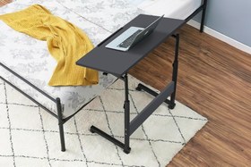 Resim YÜKSEKLİK AYARLI KATLANABİLEN LAPTOP SEHPASI, ANTRASİT 
