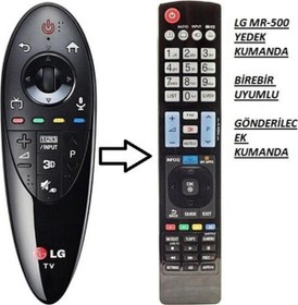 Resim Lg An-mr 500 Yedek Kumandası Yerine Tuşlu Uyumlu Yedek Kumandası 