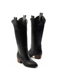 Resim Siyah Kadın Çizme K03069010509 Siyah 