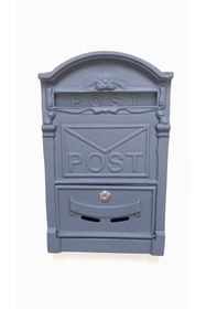 Resim USKUL DOKUM Döküm Posta Kutusu POST Antrasit 