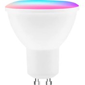 Resim Kosona Gu10 Akıllı Led Ampul 5w Rgb+ww+cw, Tuya Uygulaması İle Ses Ve Uzaktan Kontrol, Işık Seviyesi Ve Renk Ayarı, Google Home Desteği 
