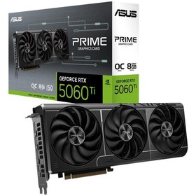 Resim ASUS Prıme-rtx5060tı-o8g 8gb 128bit Gddr7 Dp/hdmı Pcı 5.0 Ekran Kartı 