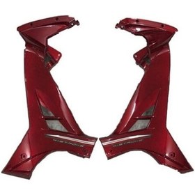 Resim Yamaha Crypton C8 Sağ Sol Iç Dizlik Takım Kırmızı 