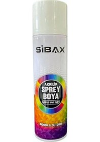 Resim Sibax Akrilik Sprey Boya 250ml Trafik Kırmızı-iyi Kapatır-yayılır-yapışır-kalıcı Renk Ve Parlaklık 