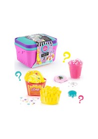 Resim Slime Dıy Market Sepeti Sürpriz Paket Atıştırmalıklar Pembe 