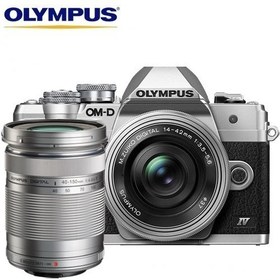 Resim Olympus OM-D E-M10 Mark IV 14-42mm EZ + 40-150mm Lens Kit 