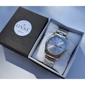 Resim Coliseum Çelik Saat Aktif Takvim Su Geçirmez 