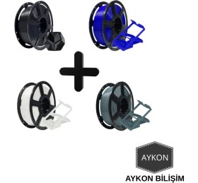 Resim Anycubic Kobra S1 Combo 3D Yazıcı + 4 Adet Flament ( 1 KG LIK 4 FARKLI RENK İLETİLECEKTİR) 