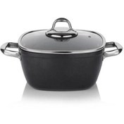 Resim Schafer Gastronomie Master Granit Derin Tencere 26cm Siyah 