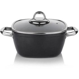 Resim Schafer Gastronomie Master Granit Derin Tencere 26cm Siyah 
