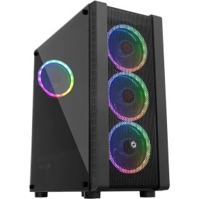 Resim Frısby FC-9320G 600W 80PLUS 4 x Dual Rgb Kumanda Mıdı Tower Kasa 
