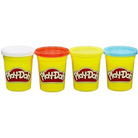 Resim Play Doh 4'lü Hamur B6508 