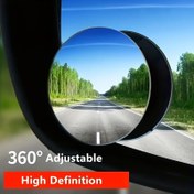 Resim 2 Adet 360° Dönebilen Kör Nokta Aynaları ile Sürüş Güvenliğinizi Artırın! Karavan Tente Aksesuarları 