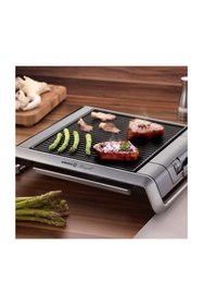 Resim KORKMAZ Mangalet Siyah Granit BBQ A333-02 