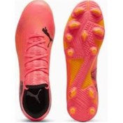 Resim Puma 107723 03 Future 7 Play Fg/ag Sunset Glow Puma Black Pembe 