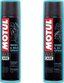 Resim Motul Yeni E9 + E10 Motosiklet Temizlik Seti 