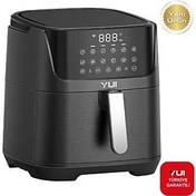Resim YUI M25 AIRFRYER 5.5 LT MAXIFRY PRO SIYAH 
