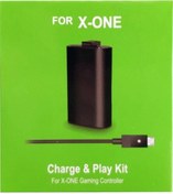 Resim Siyah Xbox One X Xbox One S Şarj Kiti 