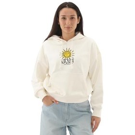 Resim Vans Cosmıc Ray Retro Fıt Po Kadın Sweatshirt Krem 
