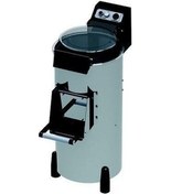 Resim Mateka Patates Soyma Makinesi 10 Kg Kağıt Zımparalı 220 V Patates Soyucu 