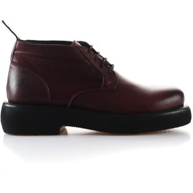 Resim Bueno Shoes Bordo Deri Kadın Düz Bot 01wt0503 