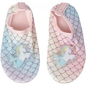 Resim Peluche Mermaid Unicorn Kadın Deniz & Havuz Ayakkabısı Mermaıd-unıcorn Pembe Pembe 