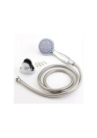 Resim Duş Başlığı + Duş Hortumu Seti Banyo Duş Takımı Fonksiyonlu Duş Seti Plastik Renkli 