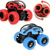 Resim 1 adet-Inertial Trick Off-Road Mini Model - Dayanıklı, Eğitici Çocuk Oyuncu Arabası - Halloween, Şükran Günü, Noel ve Doğum Günleri için Mükemmel Hediye - Çeşitli Kış Renkleri 