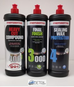 Resim Menzerna 400 3000 Sealingwax Pasta Hare Ve Boya Koruma Seti 1 Lt 