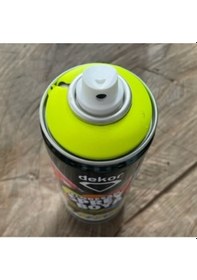 Resim Dekor 400ml Floresan Sarı Sprey Boya Sarı Efekt Sprey Boya Sari 