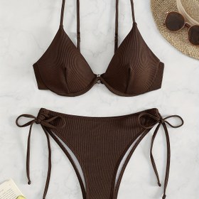 Resim 2024 Yeni Gelen - Vibrant Sarı Kayışsiz Bikini Seti, Kadınlar İçin Çelik Destek ve Bağlama Tasarımı, Yüzme ve Plaj İçin Mükemmel, Plaj Kıyafeti|Canlı Mayo|Esnek Kumaş 