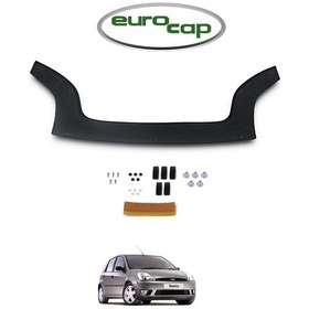 Resim Eurocap Ford Fiesta Ön Kaput Koruyucu Rüzgarlık Abs 2002-2008 