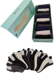 Resim Leement socks Çocuk 12 Çift Pamuklu Yazlık Patik Çorap 