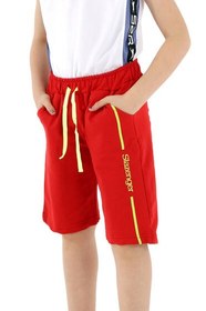 Resim Slazenger PECE Erkek Çocuk Cepli Kırmızı Şort 