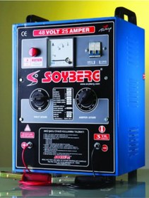 Resim Soyberg 425 Akü Şarj Cihazı 48 Volt 25 Amper 