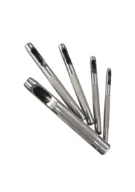 Resim Adet Delikli Deri Kemer Kesici El Sanatları İçi Boş Delgeç 3mm-8mm Set Delgeç 